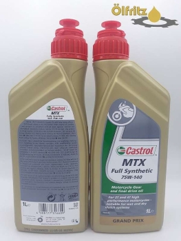 Castrol MTX Full Synthetic 75W-140 Getriebeöl 1l